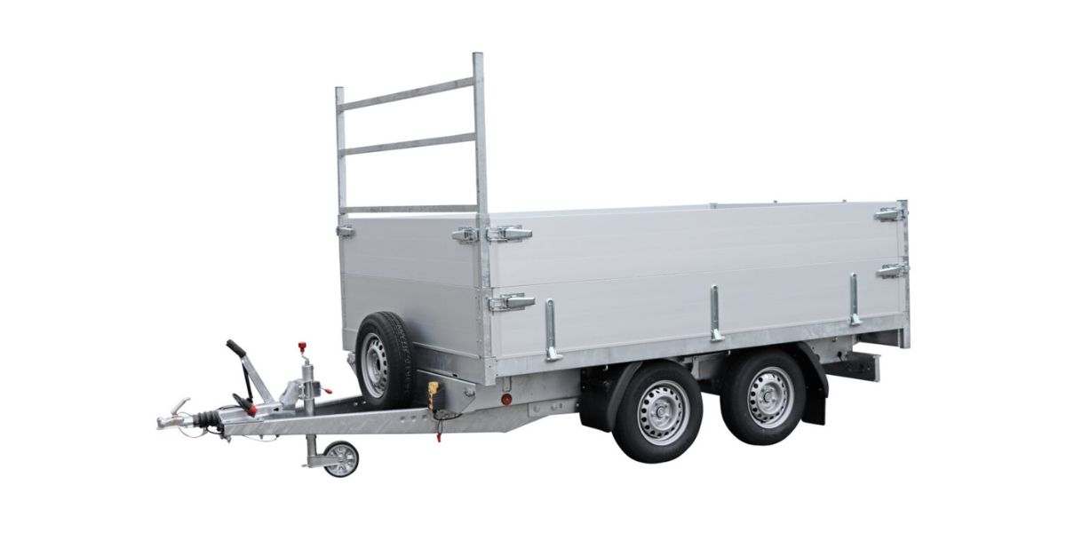 Benne basculante 1900-3500 - Double essieux freinés