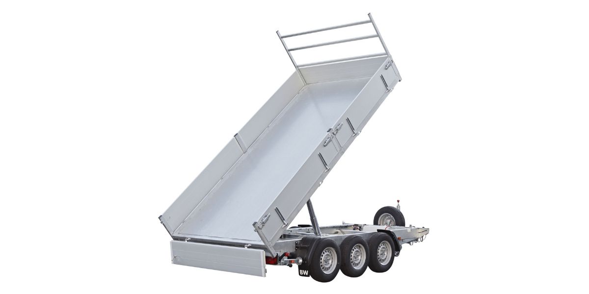 Benne basculante freinée 1900-3500 tridem