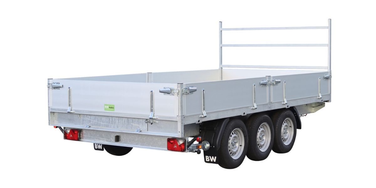 Benne basculante freinée 1900-3500 tridem