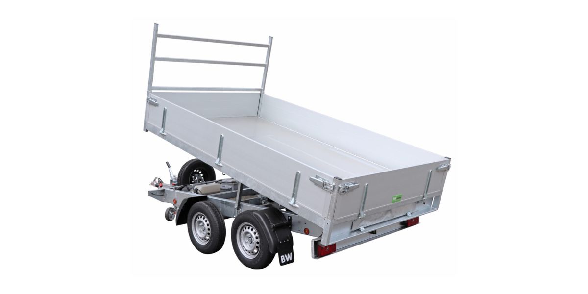 Benne basculante freinée tandem 1900-3500