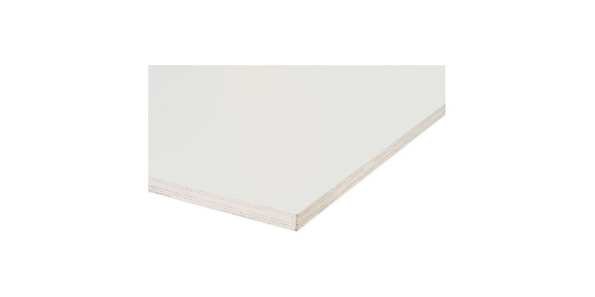 Ridelle contreplaqué blanc