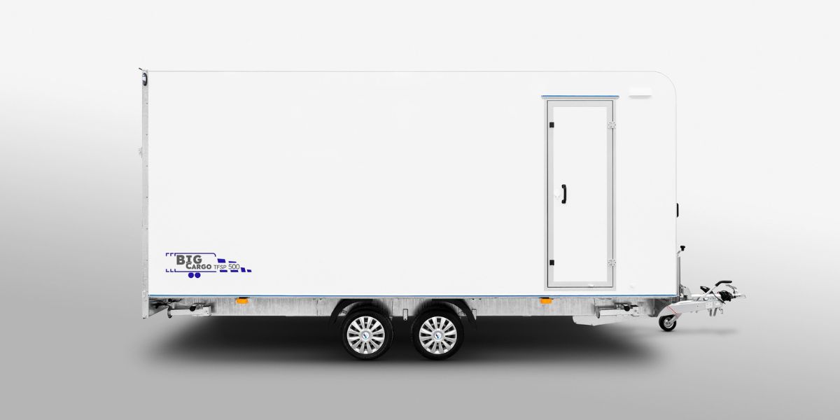 TFSP 5000x2000x2100 - Vue latérale porte fermée