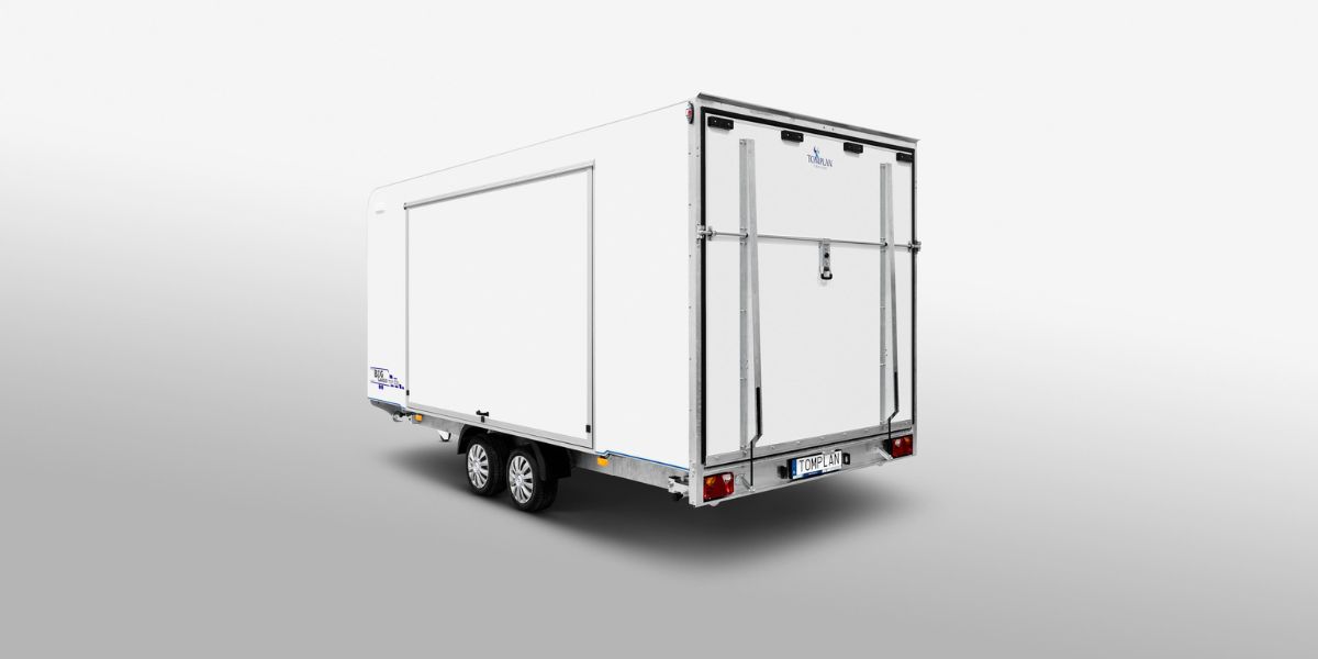 TFSP 5000x2000x2100 - Vue volet et rampe fermés